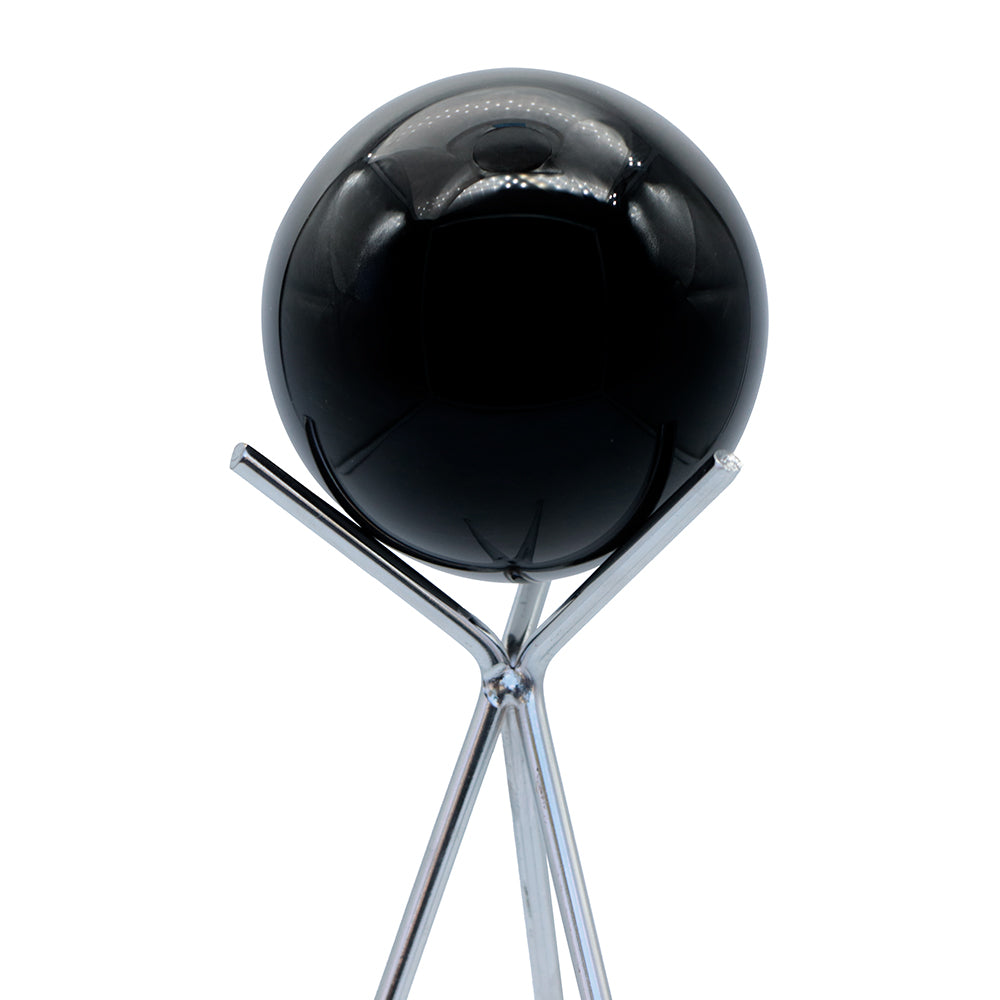 Base tripode plateada