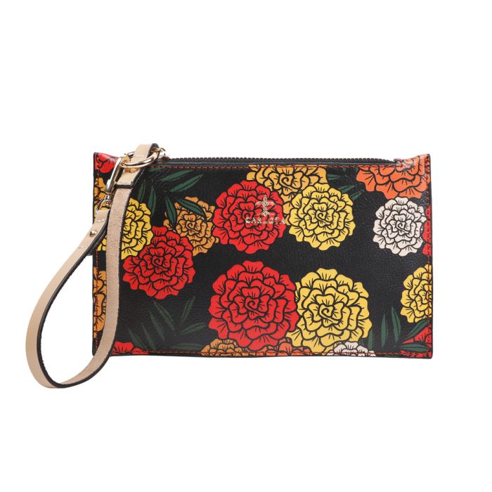 mini clutch cempasúchil