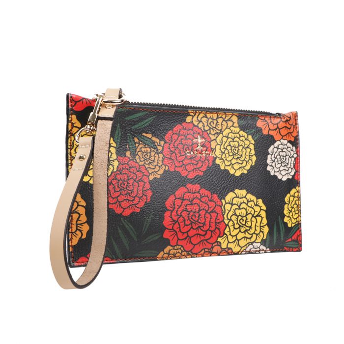 mini clutch cempasúchil