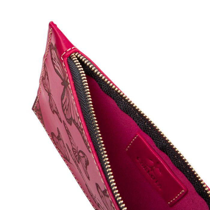 mini clutch mariposas bugambilia