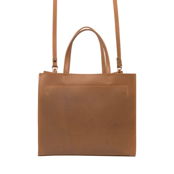mini tote barro taupe
