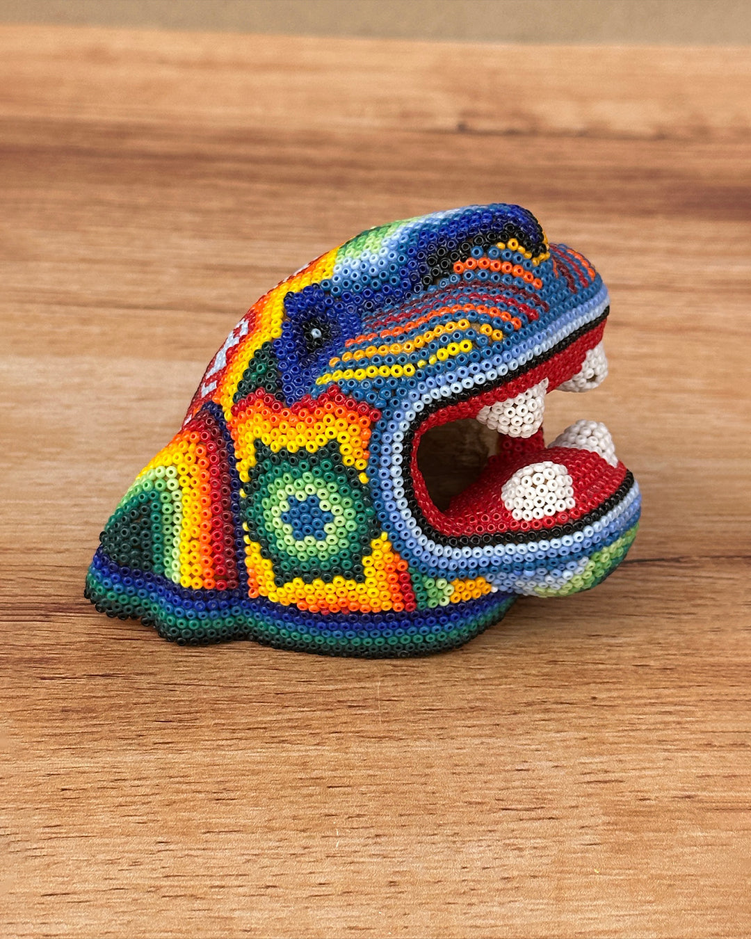 Cabeza jaguar multicolor D