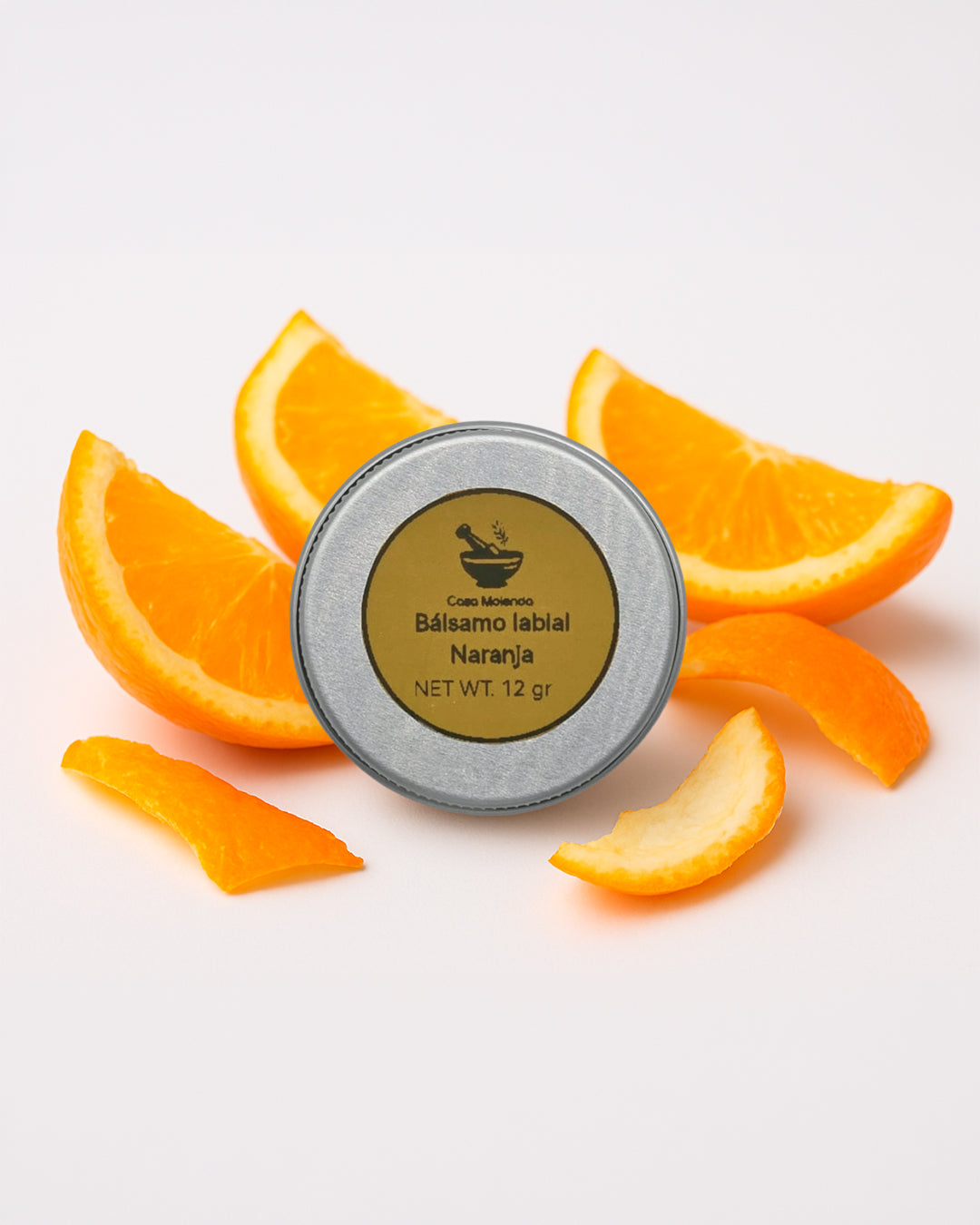 Bálsamo labial de naranja