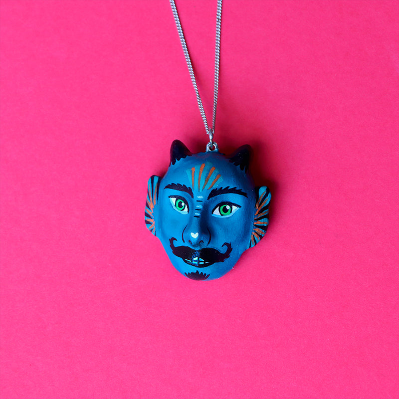 Dije diablito azul