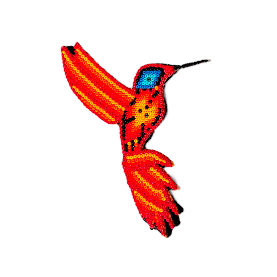 Imán colibrí fuego