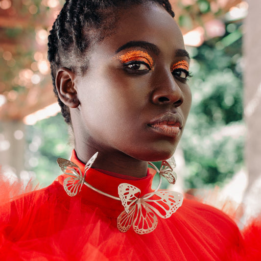 Monarca gargantilla 3 chapa