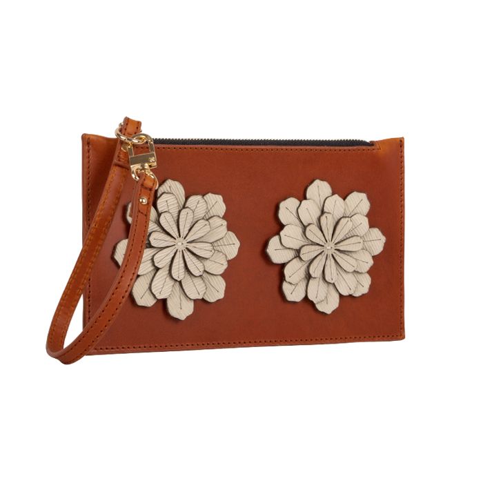 mini clutch barro arcilla