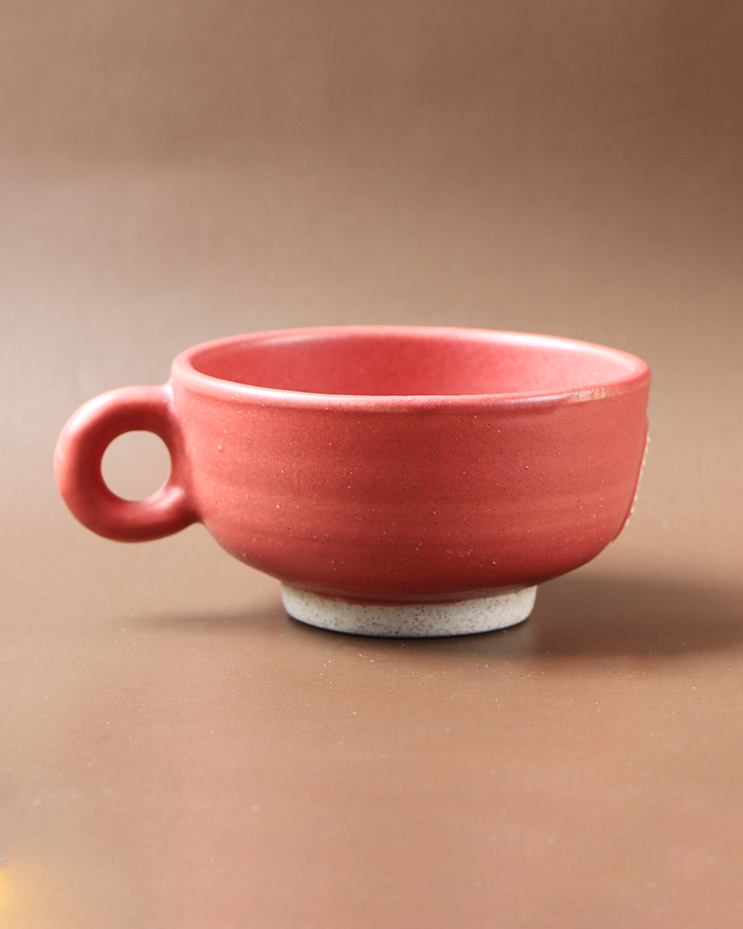 Taza campana roja grande