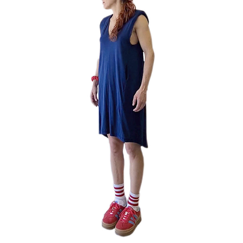vestido ewel azul ultramar