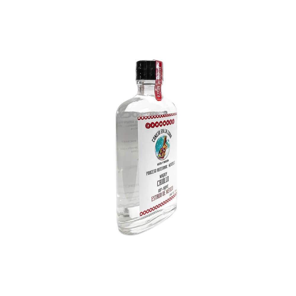 mezcal artesanal criollo del estado de México de 250ml