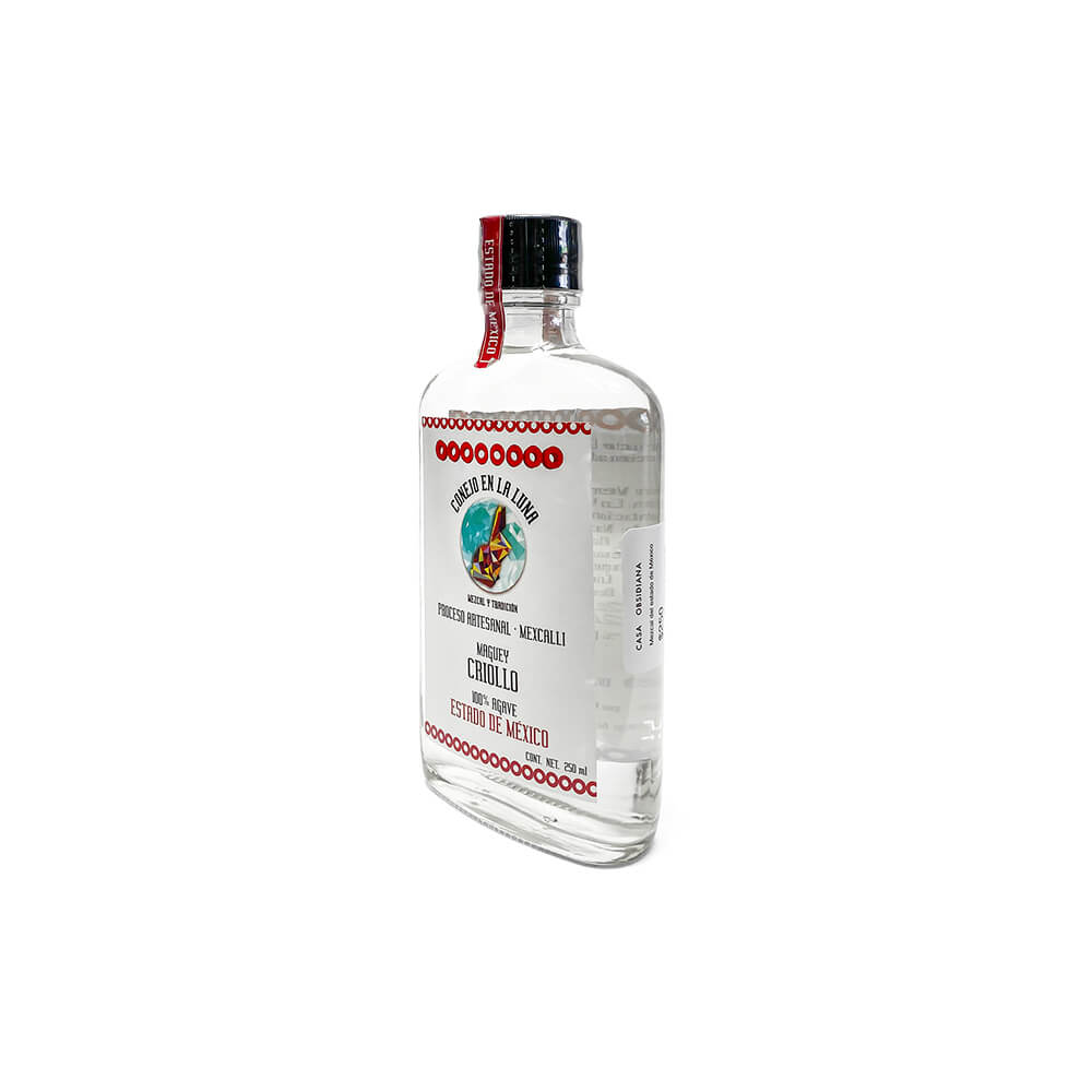 mezcal artesanal criollo del estado de México de 250ml
