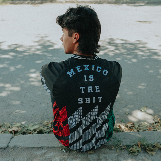 jersey negro MITS hombre