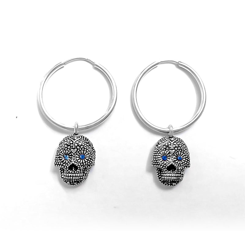 arracadas calaverita de azucar