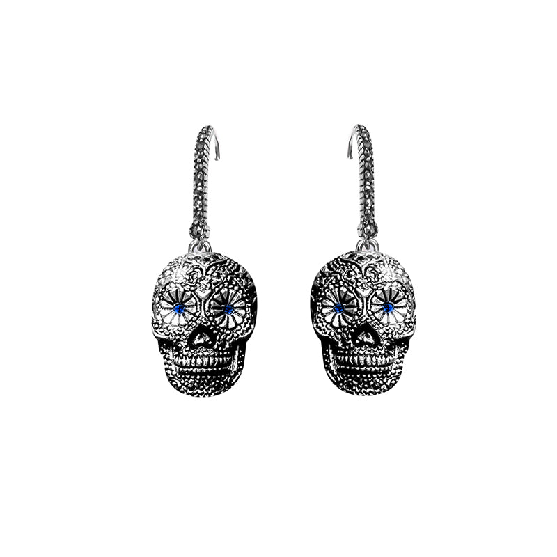 aretes colgantes calaverita