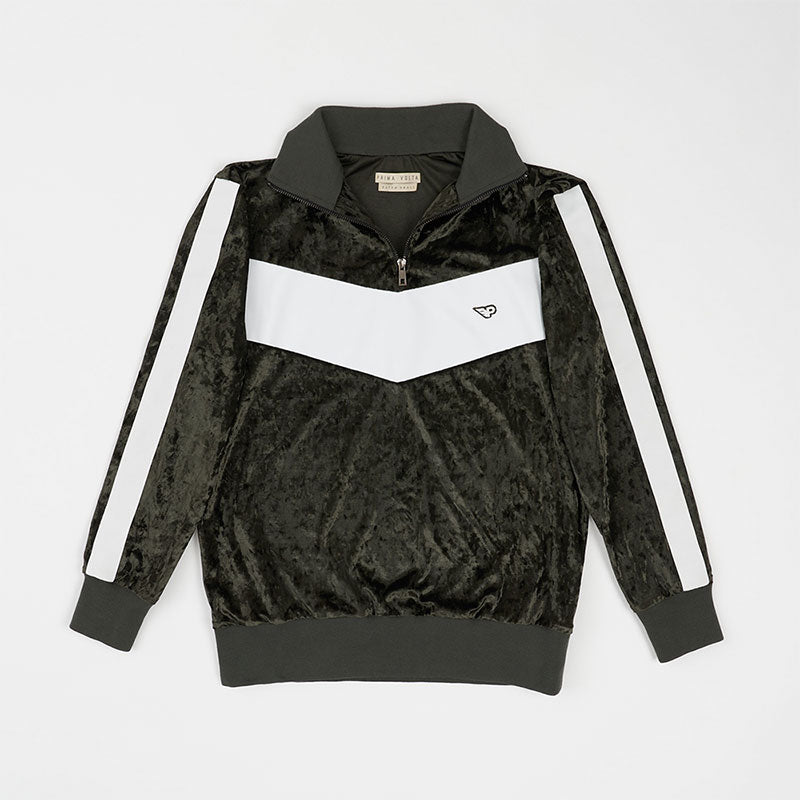 green velvet jacket