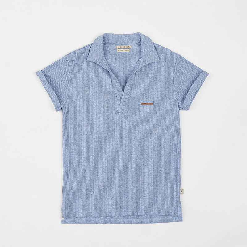 polo azul cielo