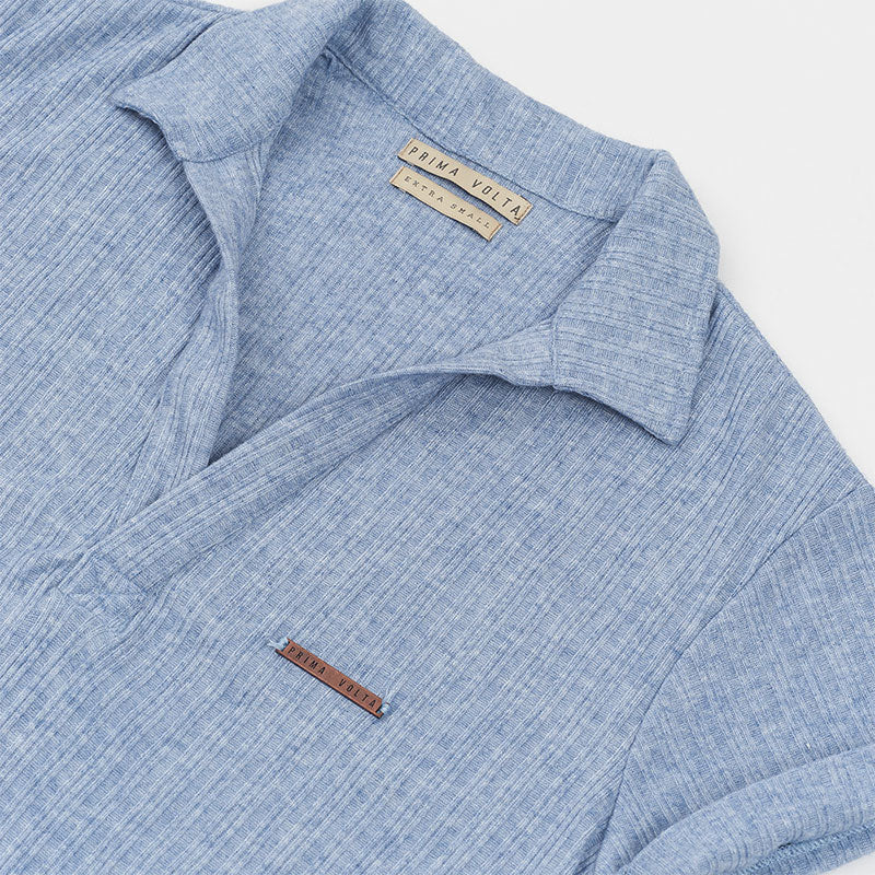 polo azul cielo