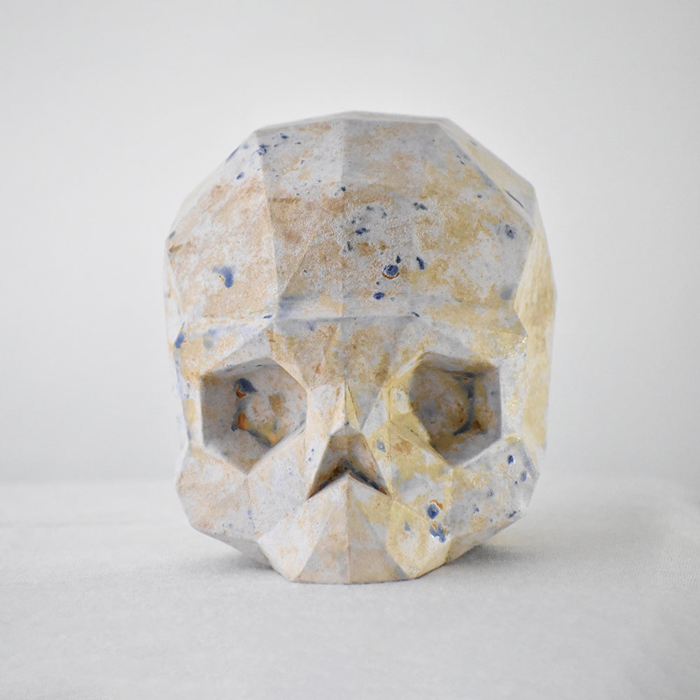 cráneo facetado jardin raku