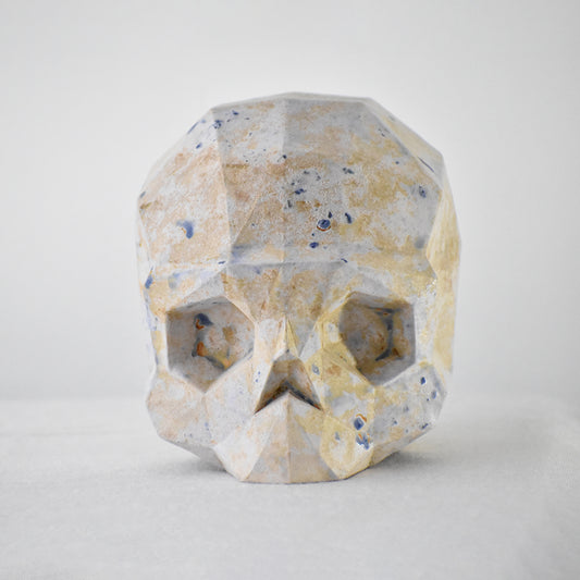 cráneo facetado jardin raku