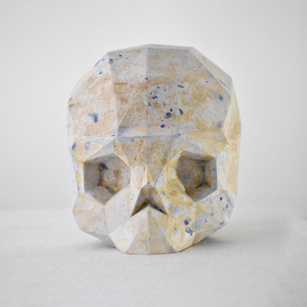 cráneo facetado jardin raku