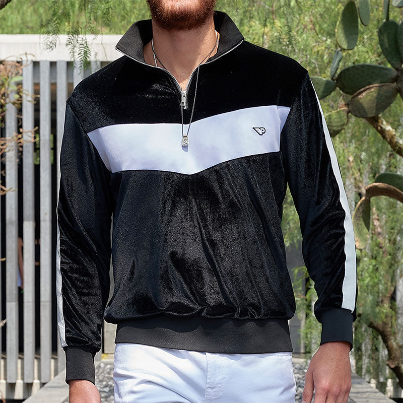 black velvet jacket