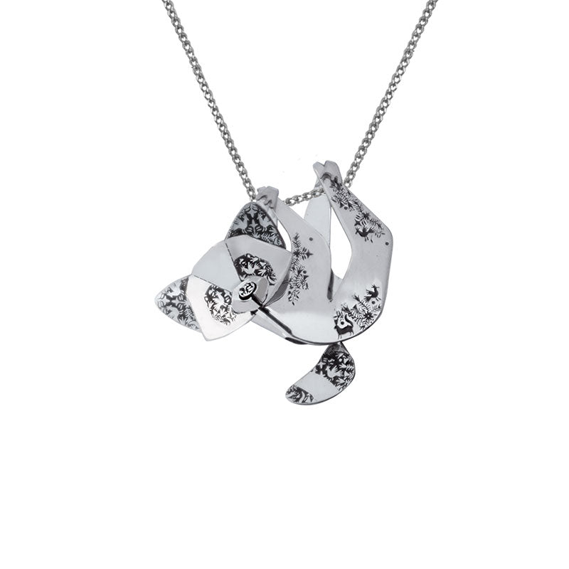 Dije Mapache Charm Plata
