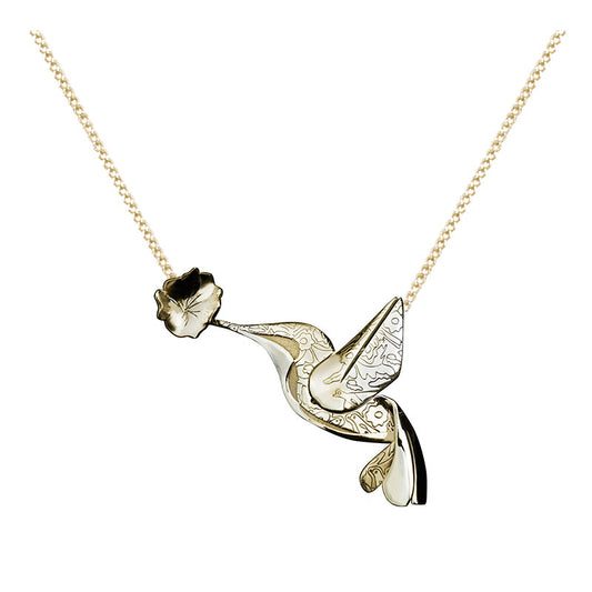 aretes doble fragmento oro