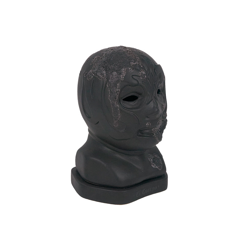 mascara de luchador negra