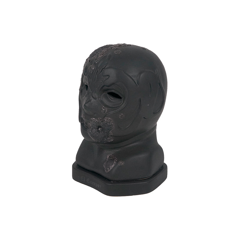 mascara de luchador negra