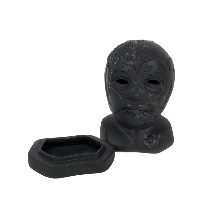 mascara de luchador negra
