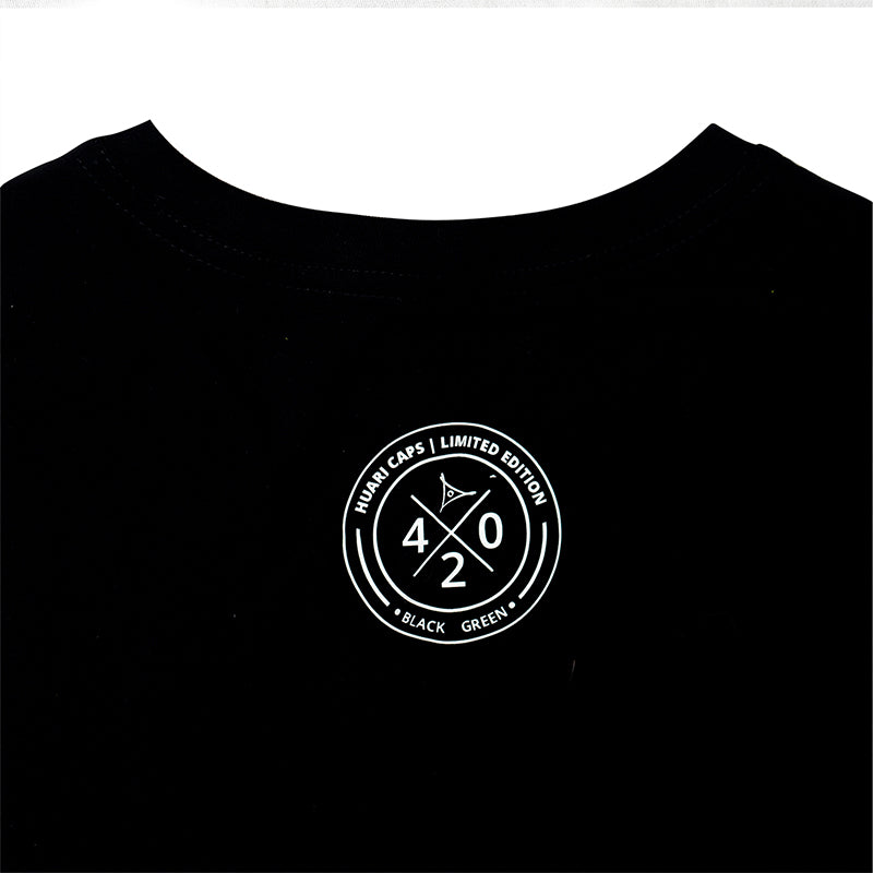 playera negra 420 alacrán