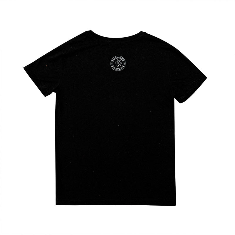 playera negra 420 alacrán