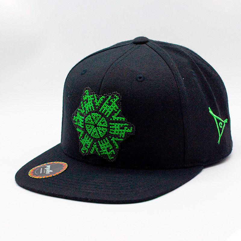 gorra negra 420 danza de venados
