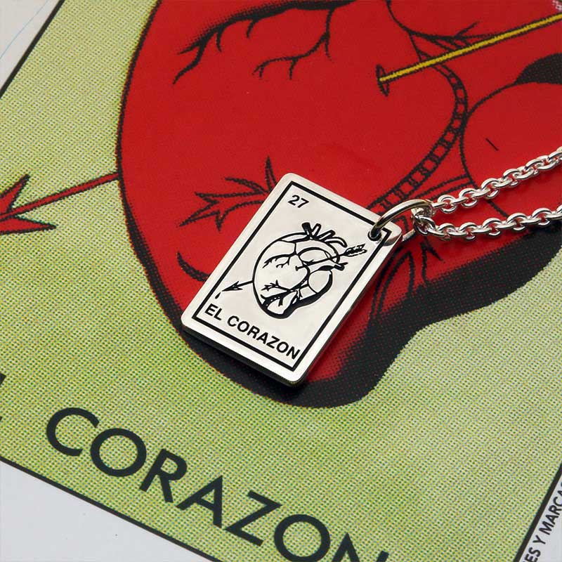 pendiente corazón