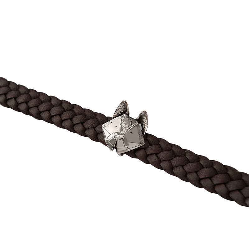 pulsera perro maximus plata