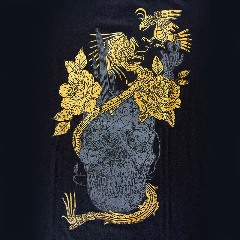 playera alfeo mexican skull