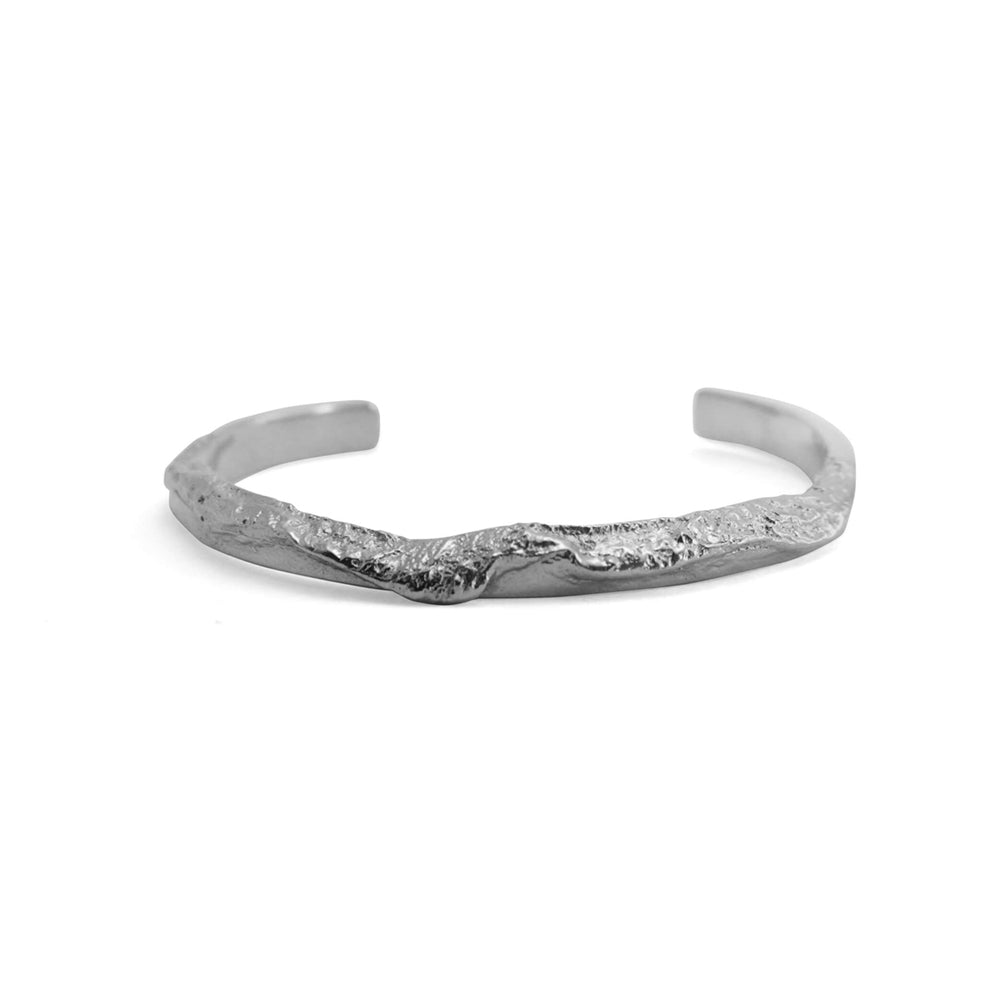 brazalete B tierra agua plata