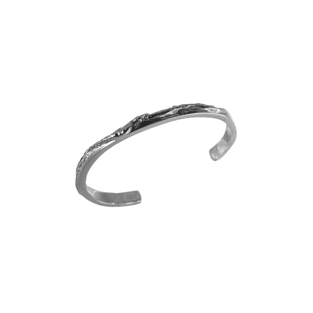 brazalete B tierra agua plata