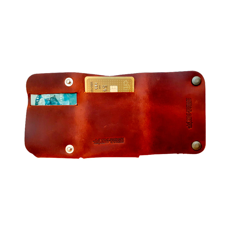 cartera portátil café chedrón