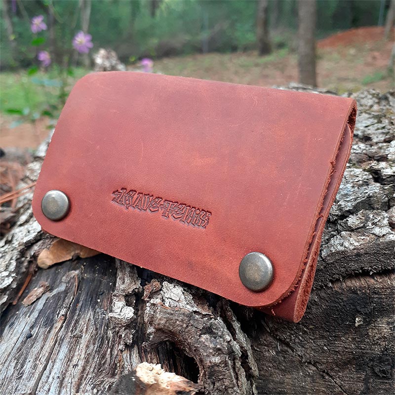 cartera portátil café chedrón