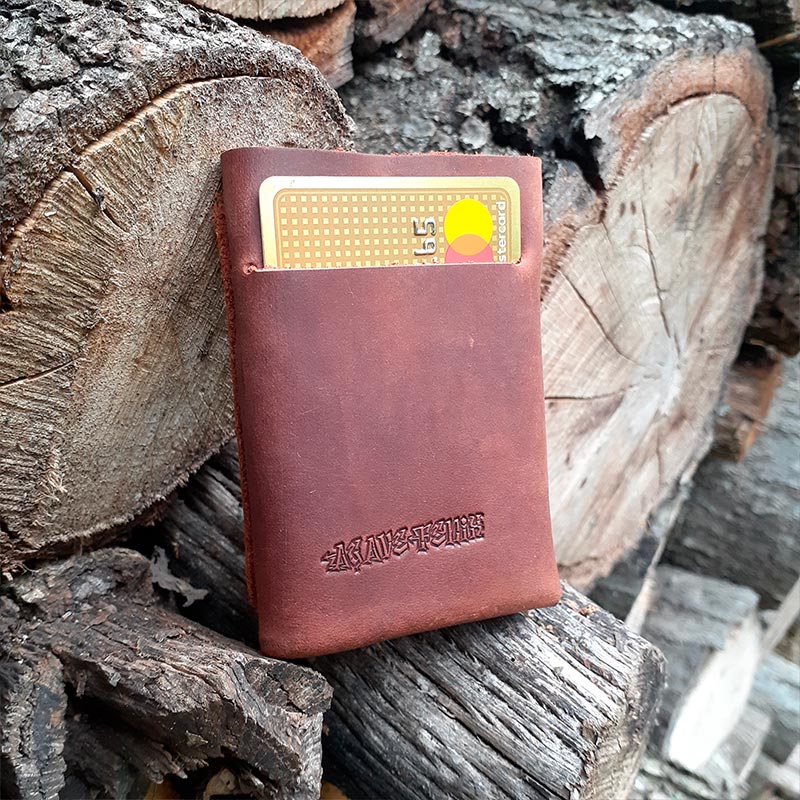 cartera portátil café chedrón
