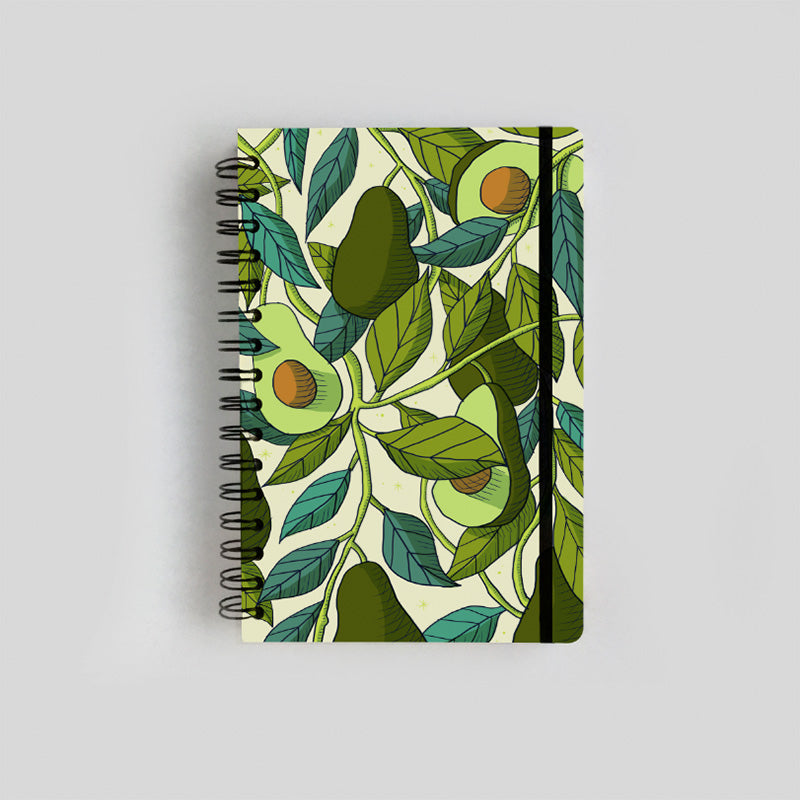 libreta aguacate