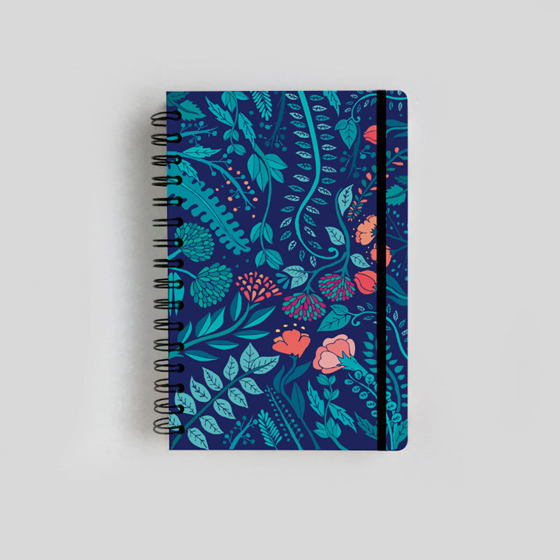 libreta flores