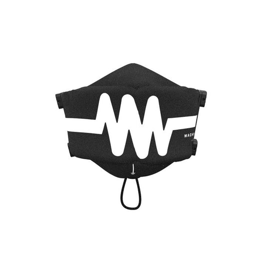 Face mask white resistor upcycled