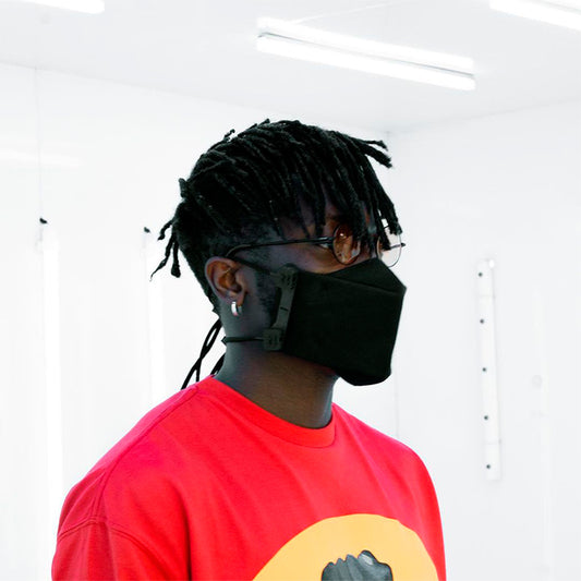 Green Upcycled Face Mask