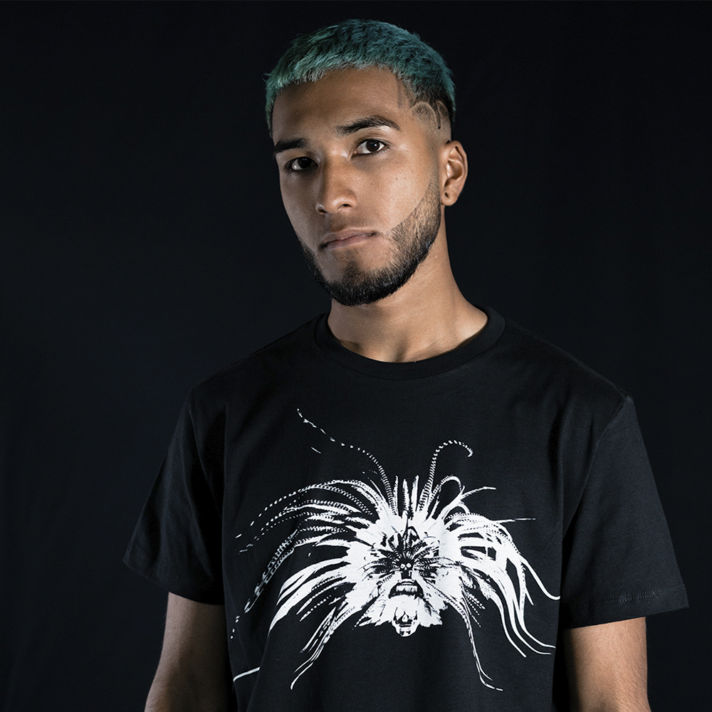 penacho playera negra