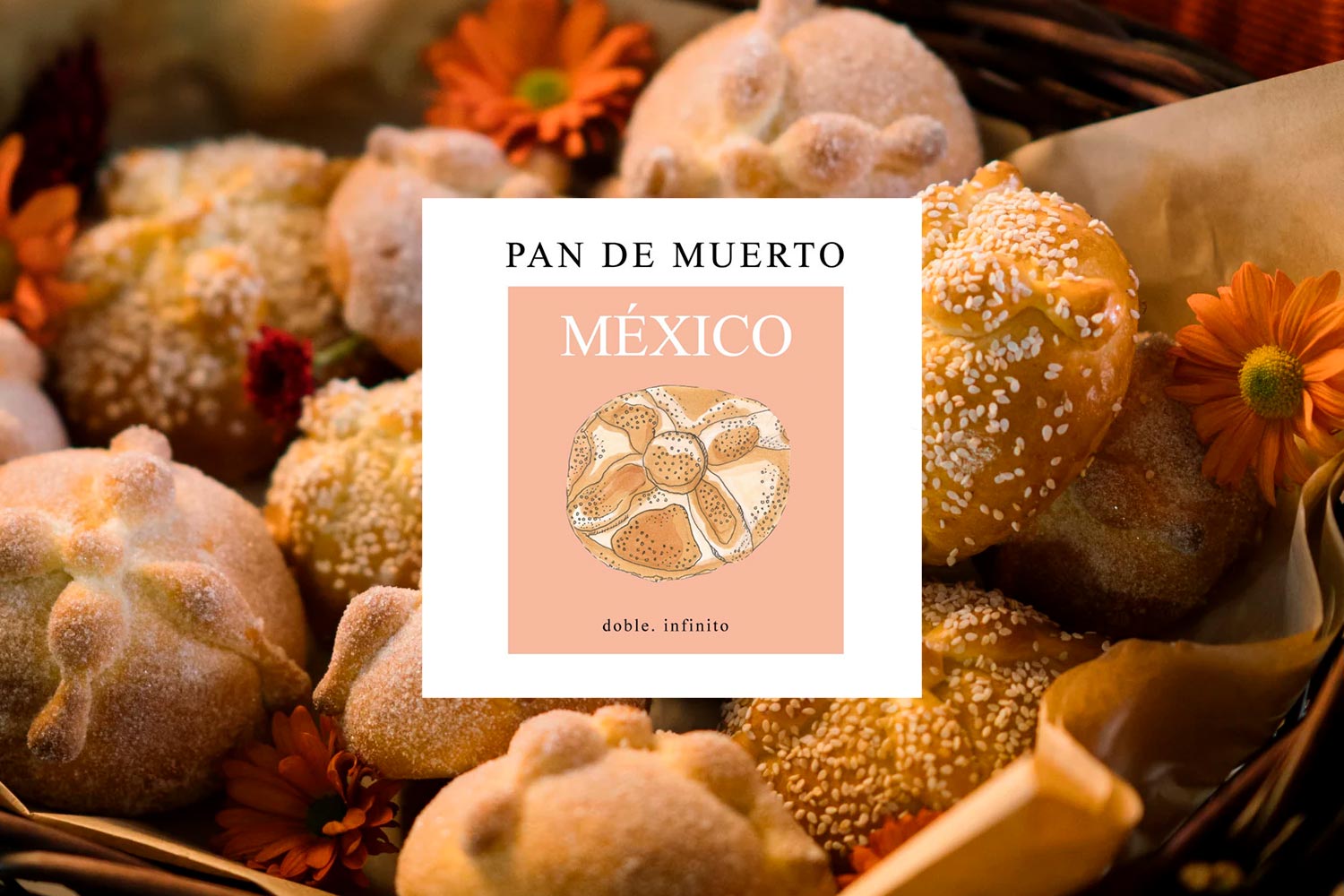 Pan de muerto tote bag