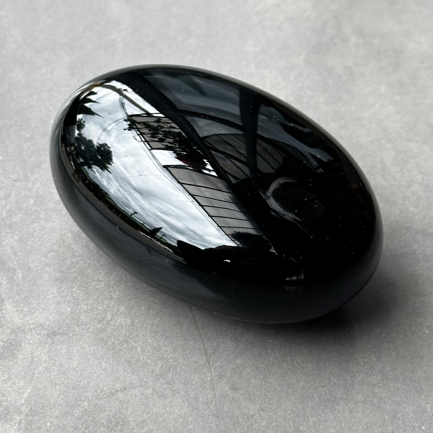 Piedra de obsidiana para masaje tipo jabón