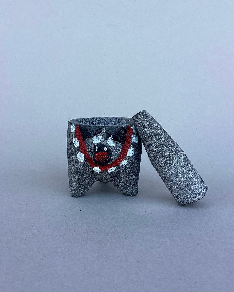 molcajete miniatura, recinto.