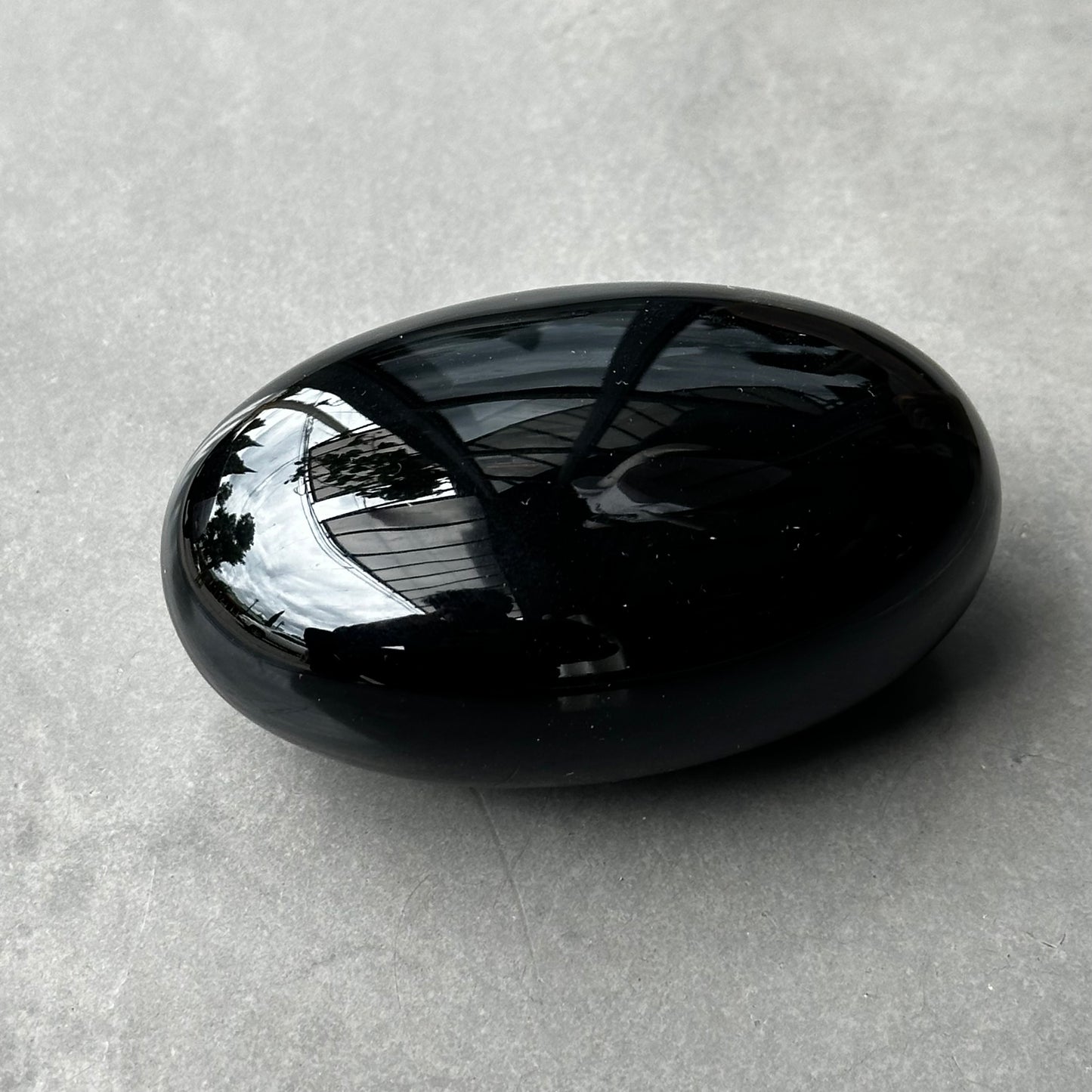 Piedra de obsidiana para masaje tipo jabón